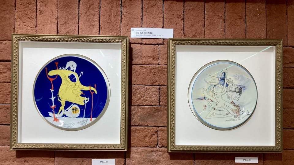 Salvador Dalí, La conquista del cosmos | Foto: Martina Kutková, Salvador Dalí, La conquista del cosmos | Foto: Martina Kutková,