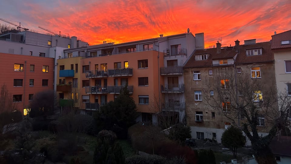 Atardecer en Košíře | Foto: Juan Pablo Bertazza, Radio Prague International Atardecer en Košíře | Foto: Juan Pablo Bertazza, Radio Prague International