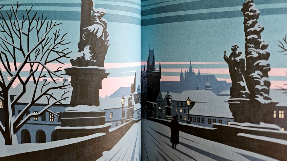 Vánoce v Praze (Navidad en Praga) de Jaroslav Rudiš | Foto: editorial Labyrint Vánoce v Praze (Navidad en Praga) de Jaroslav Rudiš | Foto: editorial Labyrint
