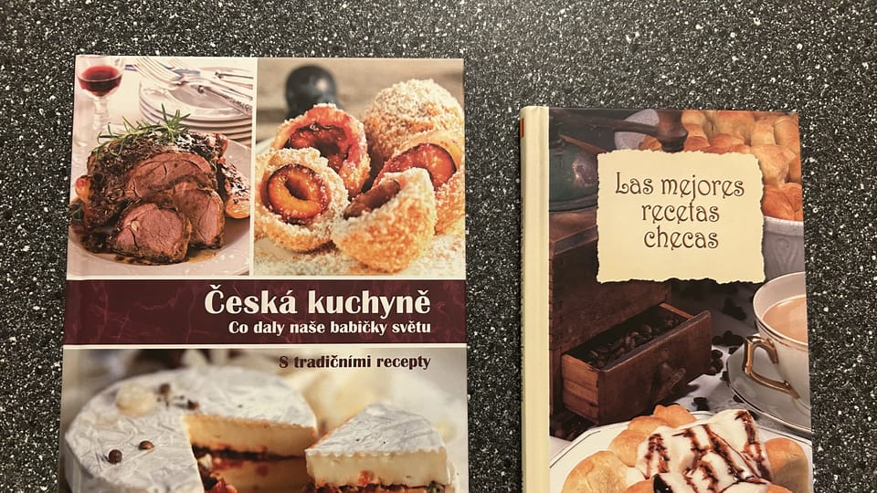 Libros de cocina checa | Foto: Juan Pablo Bertazza, Radio Prague International Libros de cocina checa | Foto: Juan Pablo Bertazza, Radio Prague International