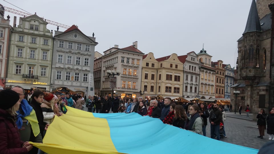  ‘Alas para Ucrania’ | Foto: Martina Schneibergová,  Radio Prague International