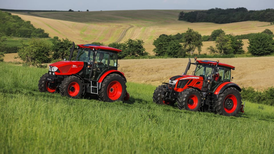 Tractores Zetor,  foto: gentileza departamento de marketing y comunicación Zetor