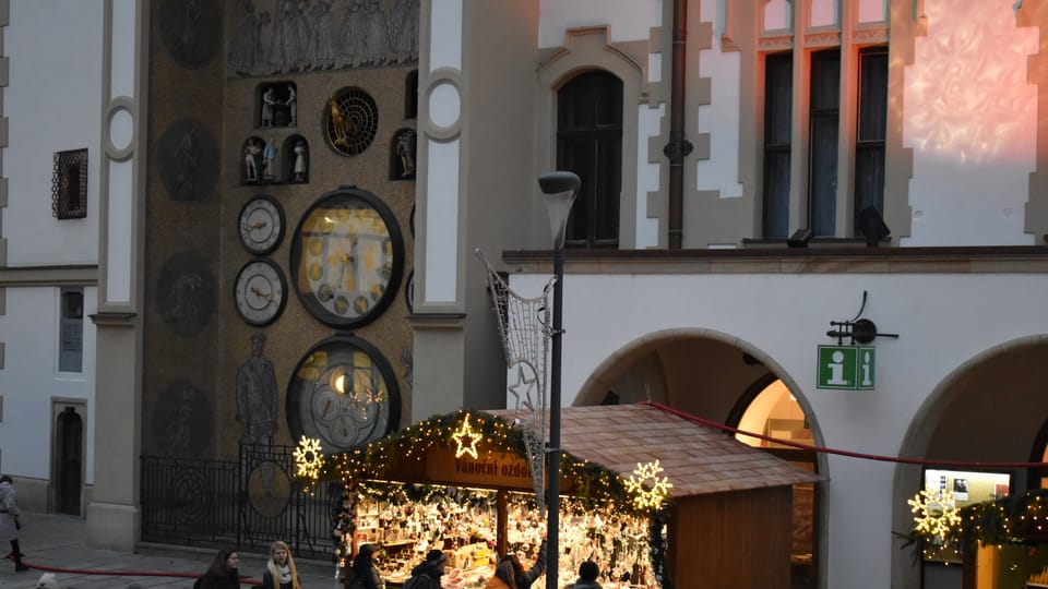 Reloj astronómico de Olomouc | Foto: Juan Pablo Bertazza,  Radio Prague International