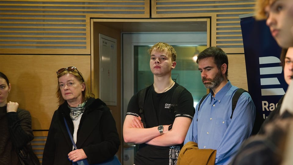 Visita de los estudiantes | Foto: Barbora Navrátilová,  Radio Prague International