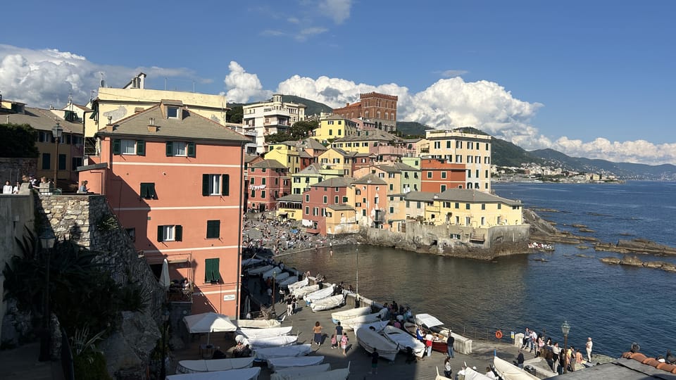Boccadasse, el barrio de Génova que inspiró La Boca | Foto: Juan Pablo Bertazza, Radio Prague International Boccadasse, el barrio de Génova que inspiró La Boca | Foto: Juan Pablo Bertazza, Radio Prague International