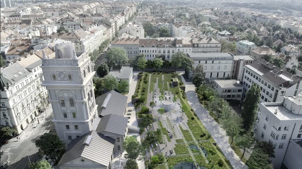 Visualización del proyecto Hydropolis | Fuente: CAMP Visualización del proyecto Hydropolis | Fuente: CAMP