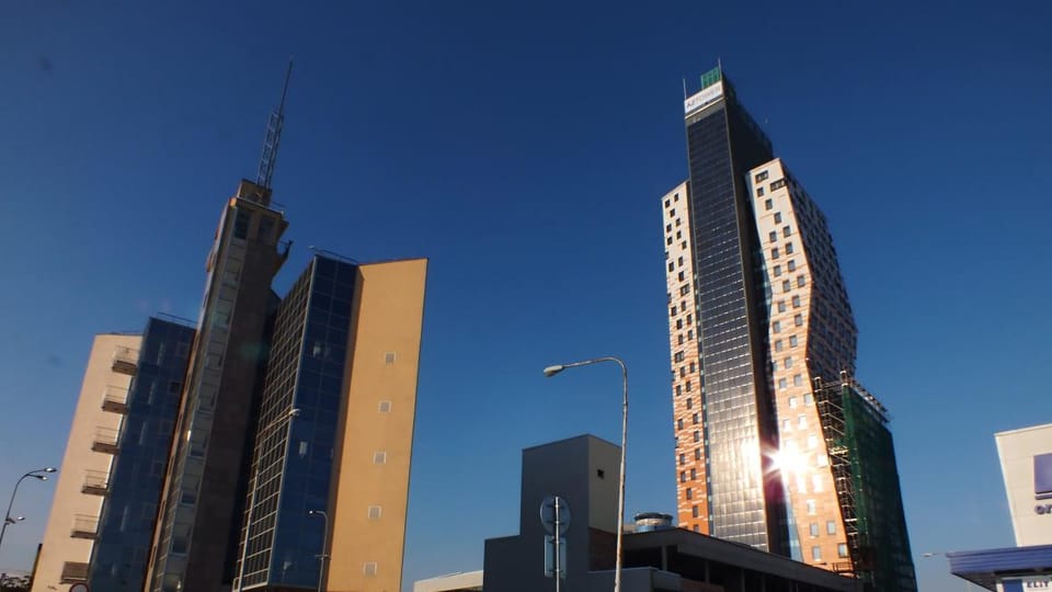 AZ Tower en Brno | Foto: Bořivoj Hájek, Česká televize AZ Tower en Brno | Foto: Bořivoj Hájek, Česká televize