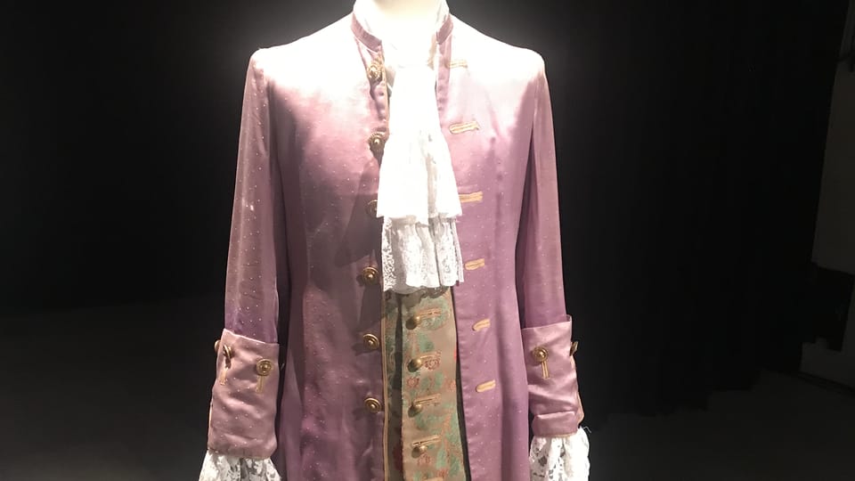 Uno de los trajes de Amadeus | Foto: Juan Pablo Bertazza, Radio Prague International Uno de los trajes de Amadeus | Foto: Juan Pablo Bertazza, Radio Prague International