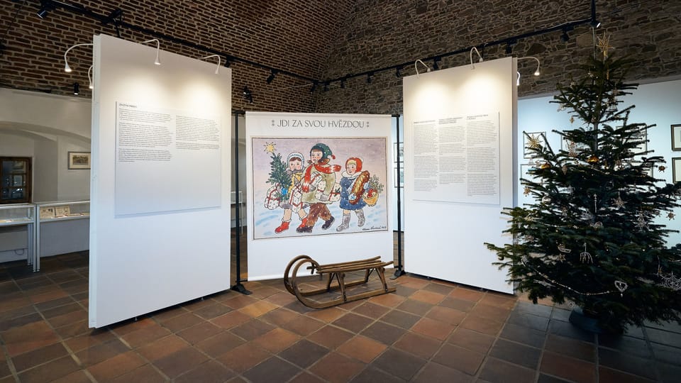 “La Estrella de la pintora e ilustradora Alena Ladová” | Foto: Michal Böhm, Galerie Vyšehrad “La Estrella de la pintora e ilustradora Alena Ladová” | Foto: Michal Böhm, Galerie Vyšehrad