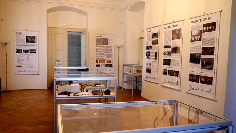 ‘Campos nazis desde una óptica arqueológica’ | Foto: Magdalena Hrozínková, Radio Prague International ‘Campos nazis desde una óptica arqueológica’ | Foto: Magdalena Hrozínková, Radio Prague International