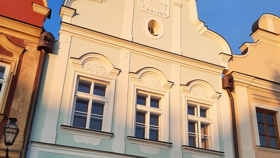 La casa número 49 en la plaza de Zacarías de Hradec, foto: Lenka Žižková La casa número 49 en la plaza de Zacarías de Hradec, foto: Lenka Žižková