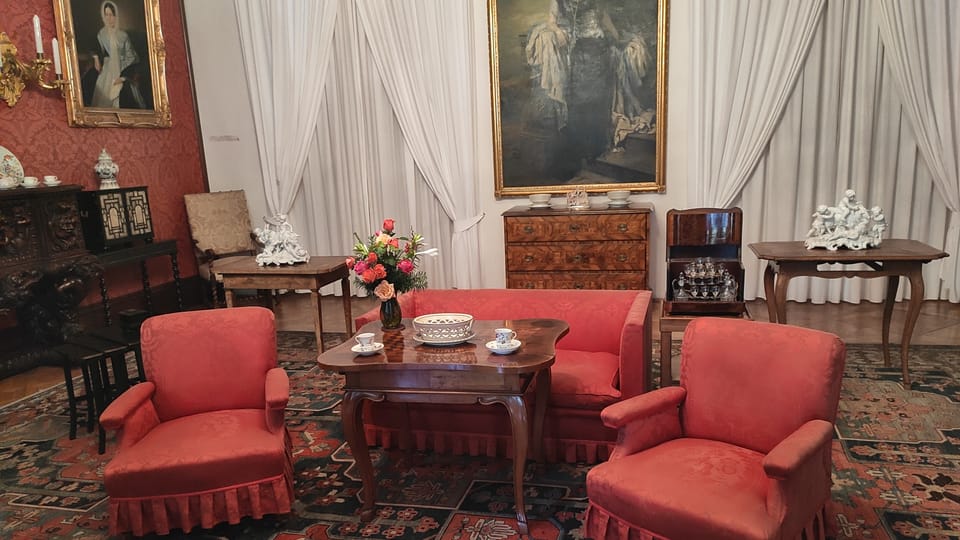 Palacio de Telč, foto: Klára Stejskalová Palacio de Telč, foto: Klára Stejskalová