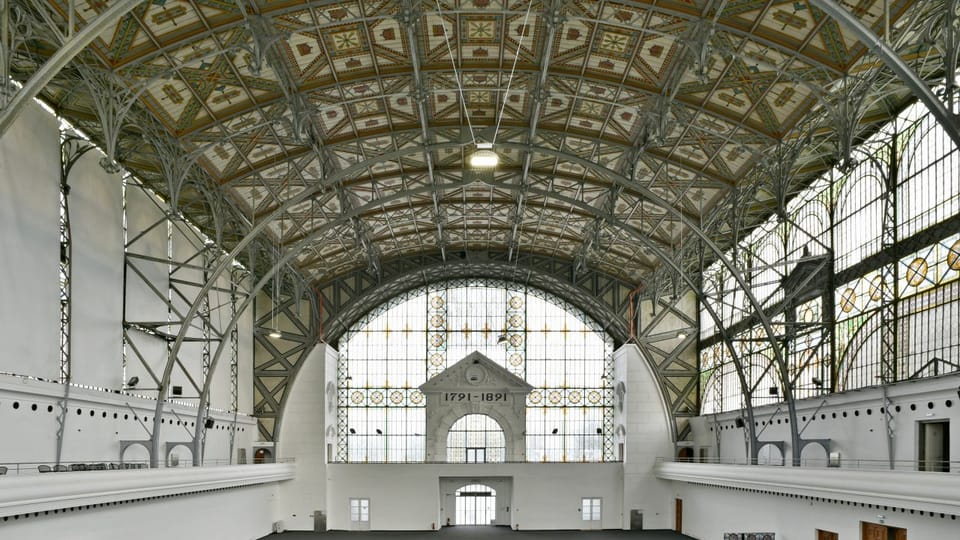Palacio industrial de Praga, foto: Tomáš Vodňanský, ČRo Palacio industrial de Praga, foto: Tomáš Vodňanský, ČRo