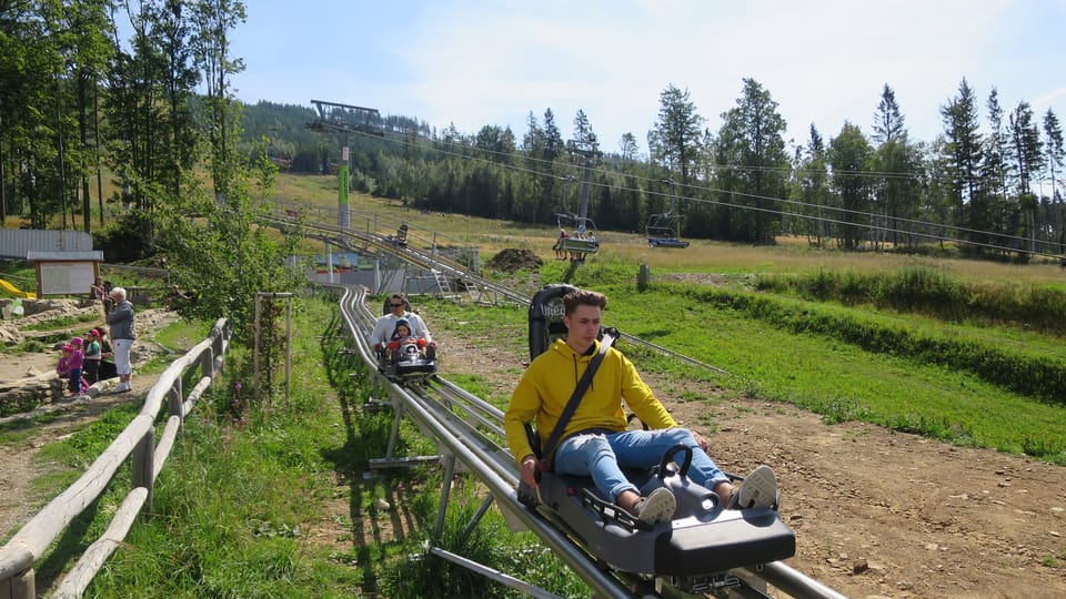 Pista de trineo en Dolní Morava | Foto: Tereza Brázdová, Český rozhlas Pista de trineo en Dolní Morava | Foto: Tereza Brázdová, Český rozhlas