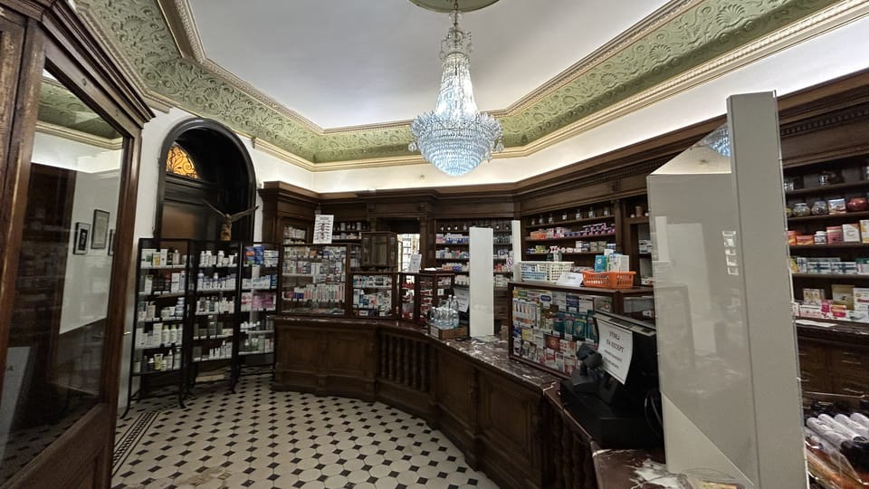 La farmacia en funcionamiento más antigua de Praga | Foto: Juan Pablo Bertazza,  Radio Prague International