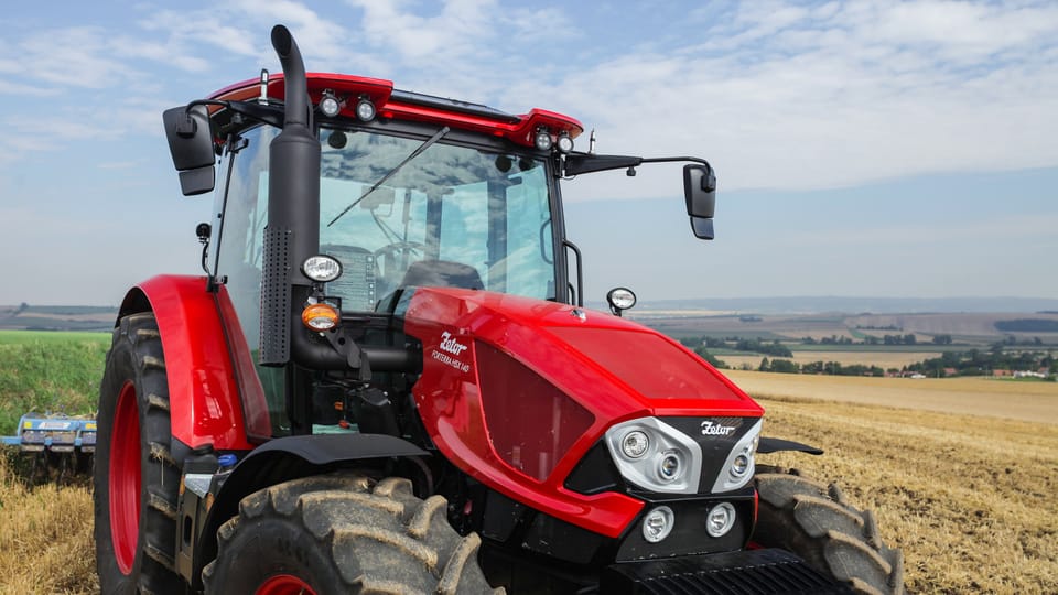 Tractor Zetor, foto: gentileza departamento de marketing y comunicación Zetor Tractor Zetor, foto: gentileza departamento de marketing y comunicación Zetor