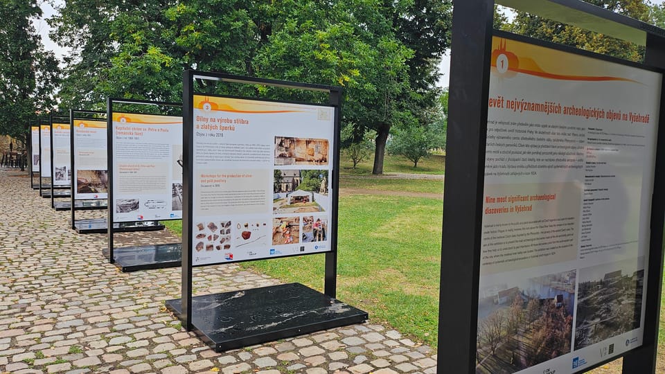 Una exhibición arqueológica revela los tesoros secretos de Vyšehrad | Foto: Klára Stejskalová,  Radio Prague International