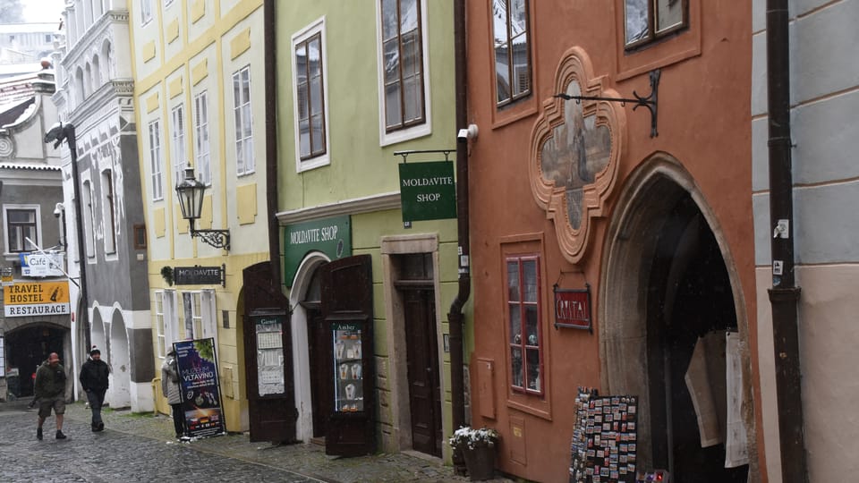 Museo de las moldavitas en Český Krumlov | Foto: Juan Pablo Bertazza, Radio Prague International Museo de las moldavitas en Český Krumlov | Foto: Juan Pablo Bertazza, Radio Prague International