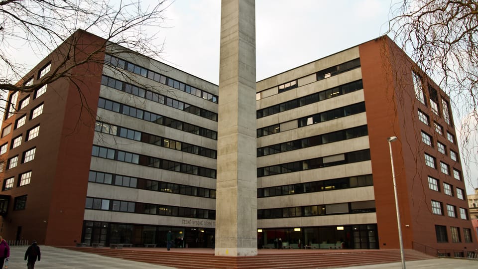 Edificio de la Facultad de Arquitectura de la Universidad Técnica de Praga | Foto: Pavel Cyprich, Český rozhlas Edificio de la Facultad de Arquitectura de la Universidad Técnica de Praga | Foto: Pavel Cyprich, Český rozhlas