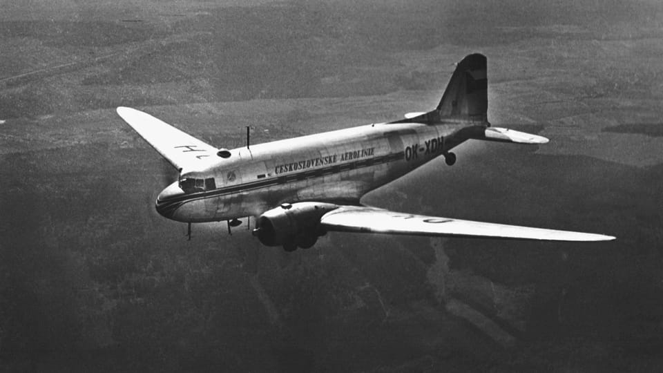 Douglas DC-3,  1946 | Foto: ČSA
