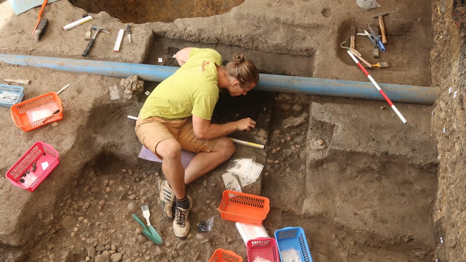 Investigación arqueológica en 2019 | Foto: ARÚ AV ČR Investigación arqueológica en 2019 | Foto: ARÚ AV ČR