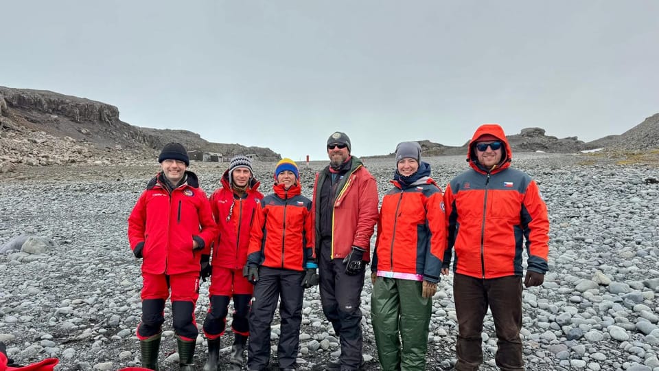 La expedición | Foto: Czech National Antarctic Programme