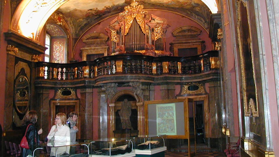 La exposición de todas las versiones de la Crónica Dalimil en la Biblioteca Nacional en 2005 | Foto: Jana Šustová, Radio Prague International La exposición de todas las versiones de la Crónica Dalimil en la Biblioteca Nacional en 2005 | Foto: Jana Šustová, Radio Prague International