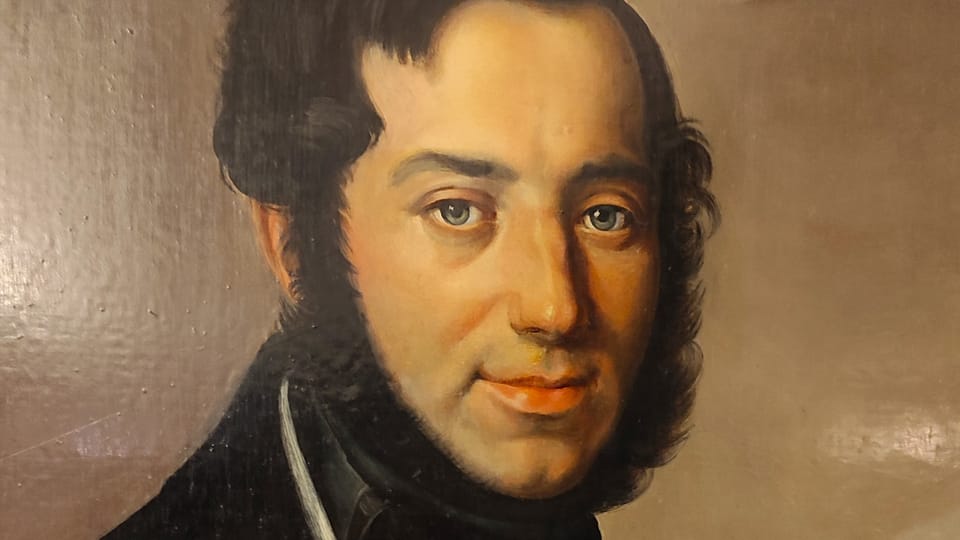 Retrato de František Škroup por Antonín Machek  (1840) | Foto: Dobroš,  Wikimedia Commons,  CC BY-SA 4.0