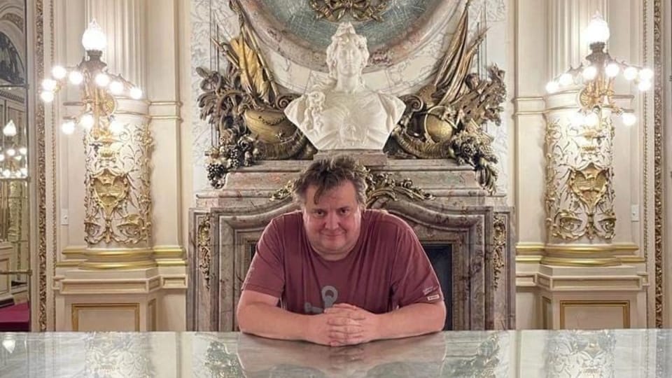 David Černý en Casa Rosada | Foto: archivo personal de David Černý David Černý en Casa Rosada | Foto: archivo personal de David Černý