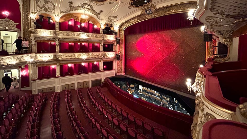Interior del teatro Antonín Dvořák de Ostrava | Foto: Juan Pablo Bertazza, Radio Prague International Interior del teatro Antonín Dvořák de Ostrava | Foto: Juan Pablo Bertazza, Radio Prague International