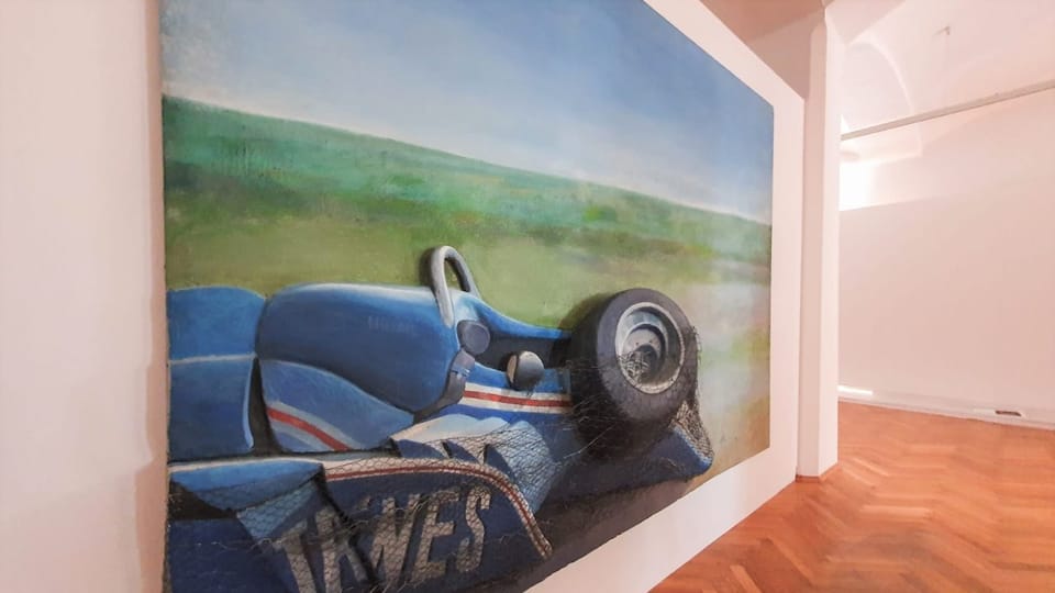 La exposición ‘Realismo fenomenal’ en la Galería de Bohemia del Sur de Aleš presenta la obra de Theodor Pištěk | Foto: Petr Kubát, Český rozhlas La exposición ‘Realismo fenomenal’ en la Galería de Bohemia del Sur de Aleš presenta la obra de Theodor Pištěk | Foto: Petr Kubát, Český rozhlas