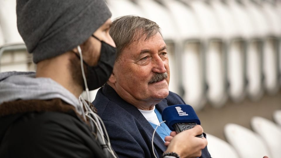 Antonín Panenka (a la derecha) | Foto: Jiří Šeda, Český rozhlas Antonín Panenka (a la derecha) | Foto: Jiří Šeda, Český rozhlas