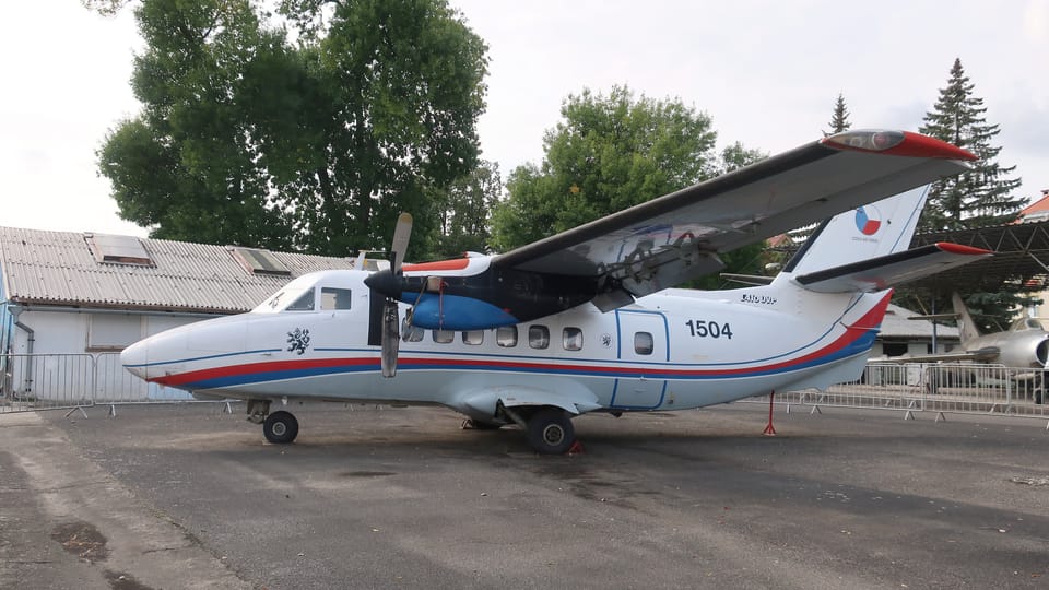 Let L-410 Turbolet | Foto: Štěpánka Budková, Radio Prague International Let L-410 Turbolet | Foto: Štěpánka Budková, Radio Prague International