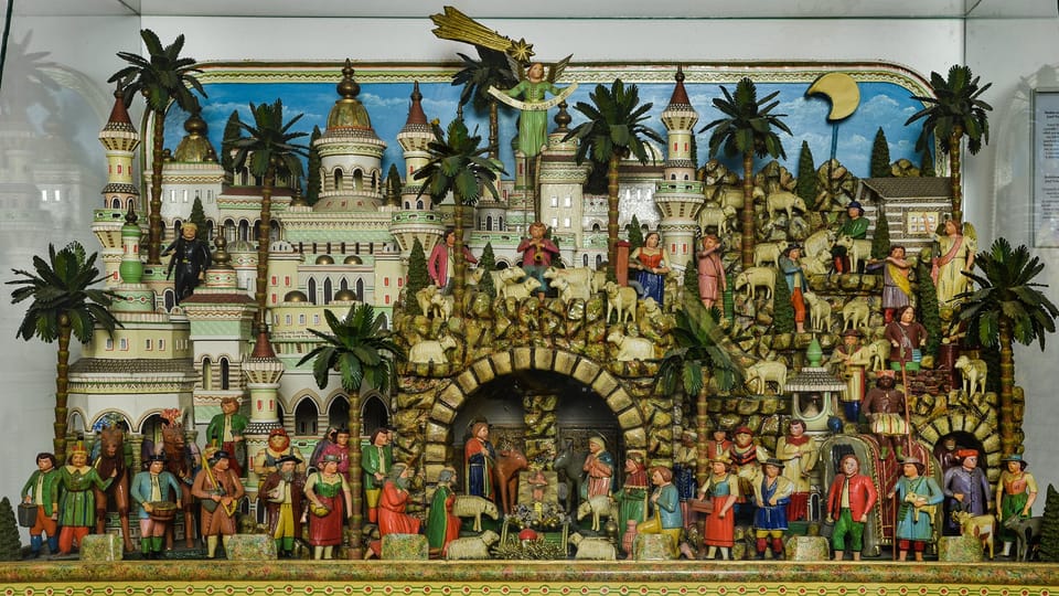 E pesebre de Josef Vondra | Foto: Museo de Belenes de Karlštejn E pesebre de Josef Vondra | Foto: Museo de Belenes de Karlštejn