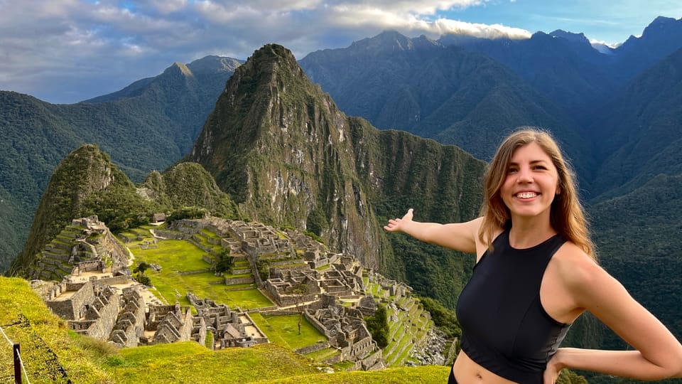En Machu Picchu | Foto: archivo personal de Adéla Skřivánková En Machu Picchu | Foto: archivo personal de Adéla Skřivánková