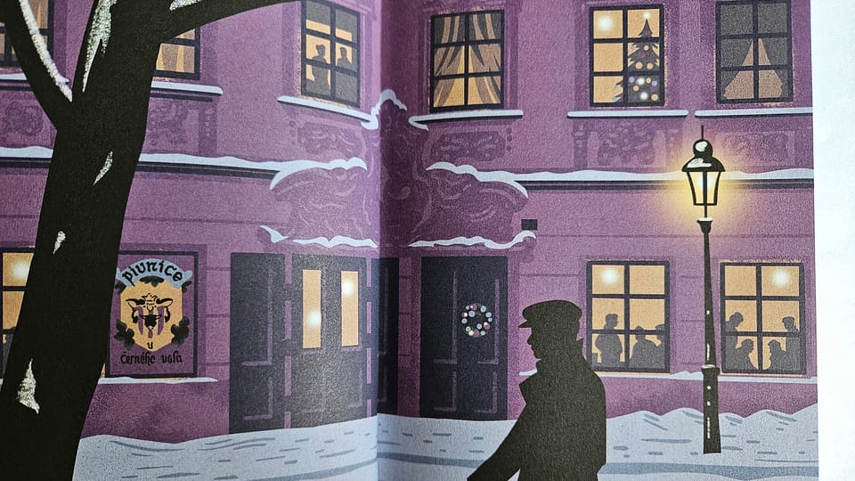 Vánoce v Praze (Navidad en Praga) de Jaroslav Rudiš | Foto: editorial Labyrint Vánoce v Praze (Navidad en Praga) de Jaroslav Rudiš | Foto: editorial Labyrint