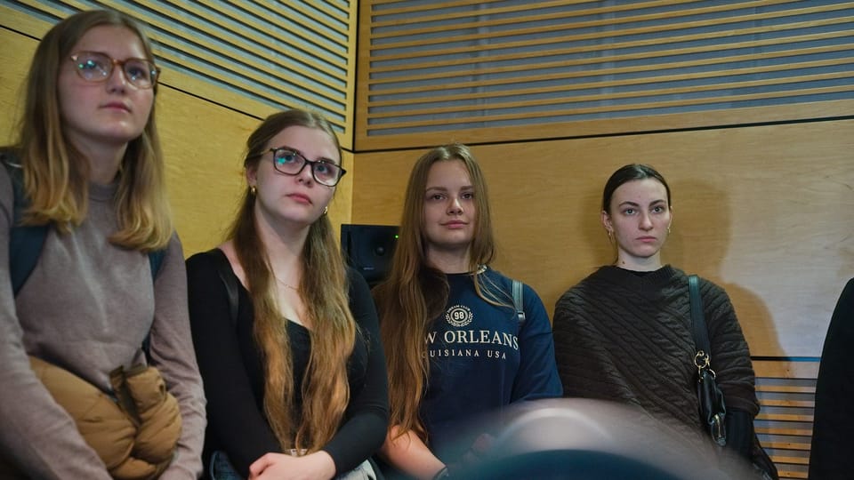 Visita de los estudiantes | Foto: Barbora Navrátilová, Radio Prague International Visita de los estudiantes | Foto: Barbora Navrátilová, Radio Prague International