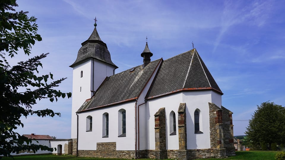 La iglesia de Číhošť | Foto: Tomáš Vodňanský,  Český rozhlas