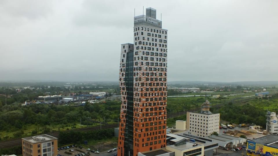 AZ Tower en Brno | Foto: Bořivoj Hájek, Česká televize AZ Tower en Brno | Foto: Bořivoj Hájek, Česká televize