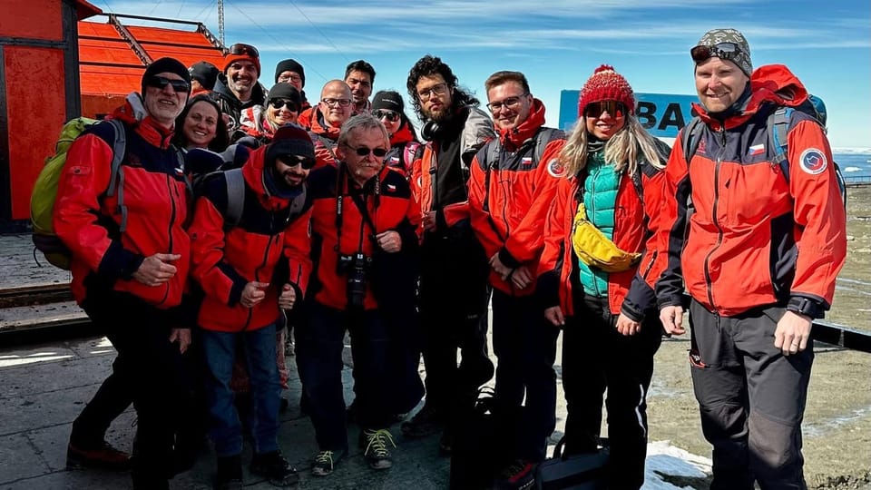 La expedición | Foto: Czech National Antarctic Programme