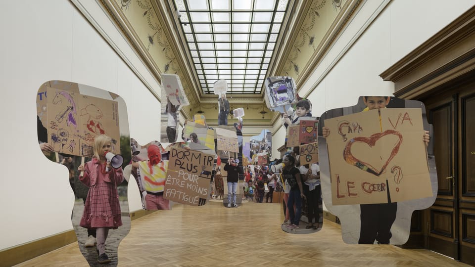 Iván Argote - Radical Tenderness | Foto: Ondřej Polák,  Galerie Rudolfinum