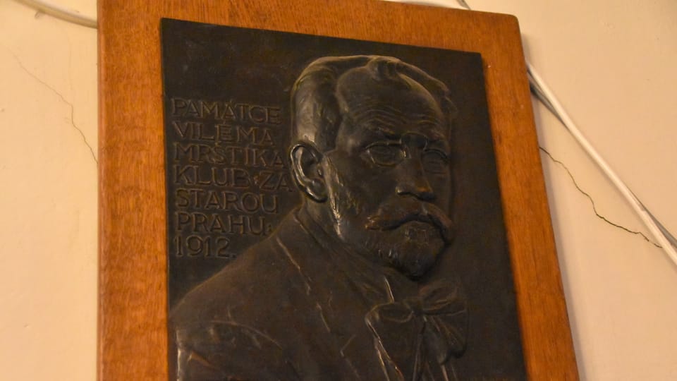 Homenaje al escritor Vílem Mrštík | Foto: Juan Pablo Bertazza,  Radio Prague International