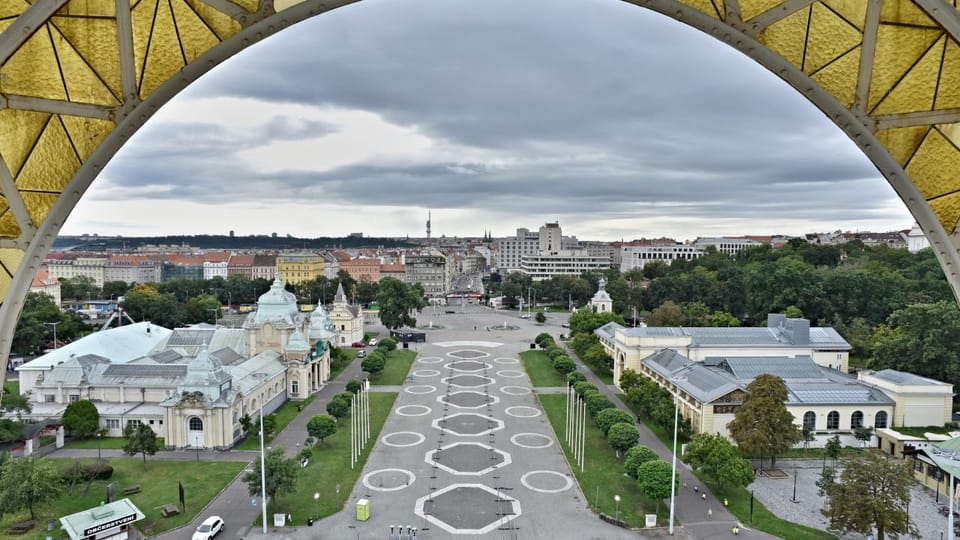 Palacio industrial de Praga, foto: Tomáš Vodňanský, ČRo Palacio industrial de Praga, foto: Tomáš Vodňanský, ČRo