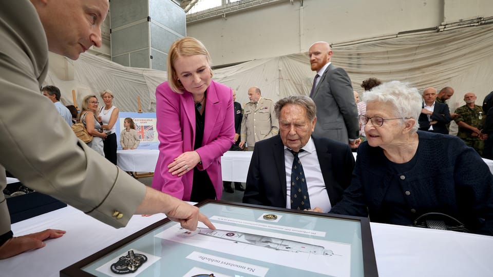 Jiří Pavel Kafka cumplió 100 años | Foto: Jan Schejbal, Ministerio de Defensa Jiří Pavel Kafka cumplió 100 años | Foto: Jan Schejbal, Ministerio de Defensa