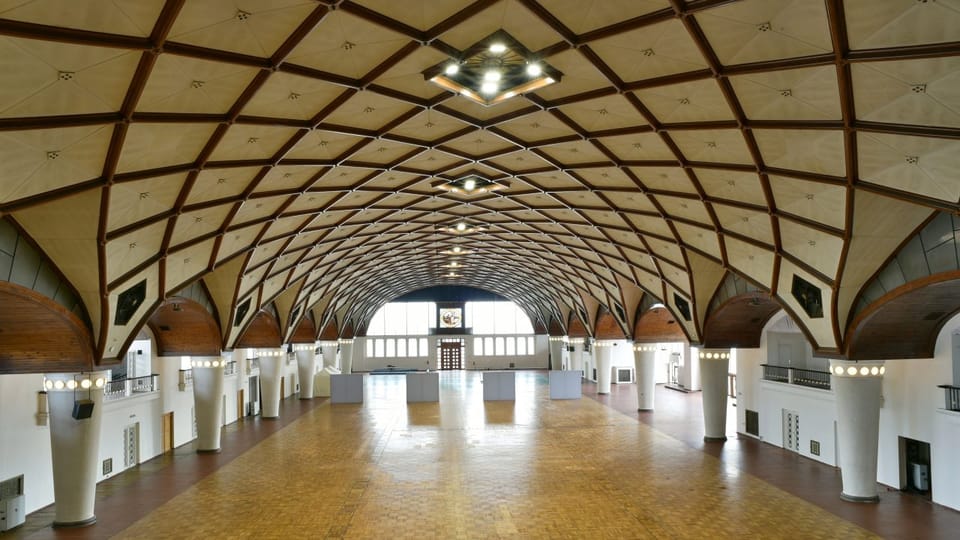 Palacio industrial de Praga, foto: Tomáš Vodňanský, ČRo Palacio industrial de Praga, foto: Tomáš Vodňanský, ČRo