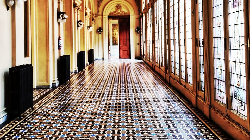 Pasillo de Casa Rosada | Foto: archivo personal de David Černý Pasillo de Casa Rosada | Foto: archivo personal de David Černý
