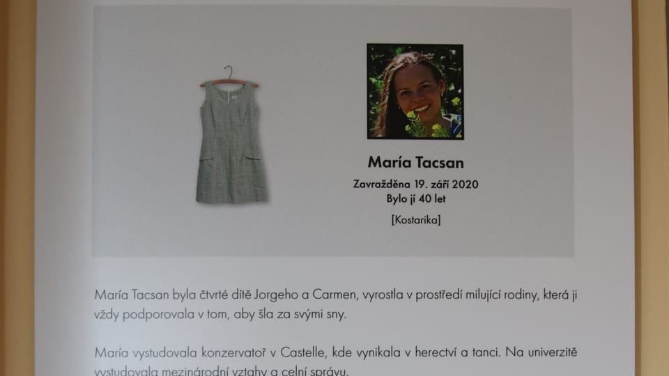Maria Tacsan, 'She is gone' | Foto: Kancelář Poslanecké sněmovny Maria Tacsan, 'She is gone' | Foto: Kancelář Poslanecké sněmovny