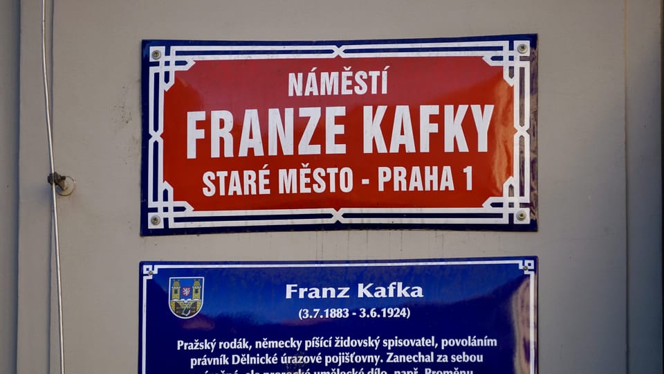 La Plaza Franz Kafka | Foto: Juan Muttoni, Radio Prague International La Plaza Franz Kafka | Foto: Juan Muttoni, Radio Prague International