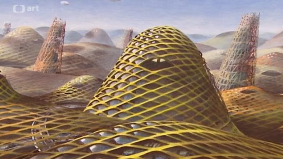 Unas pinturas de Michal Brix, foto: ČT Unas pinturas de Michal Brix, foto: ČT