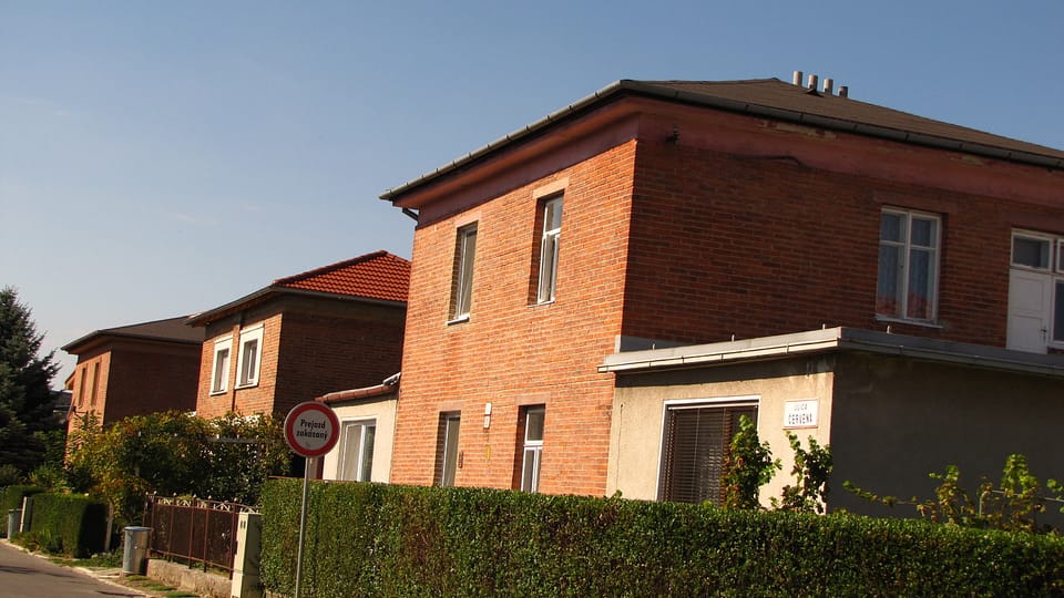 Las casas de Baťa | Foto: Vojtěch Berger, Český rozhlas Las casas de Baťa | Foto: Vojtěch Berger, Český rozhlas